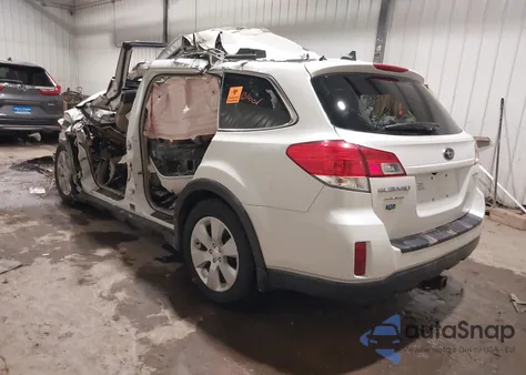 2011 Subaru Outback 2.5I Premium from USA, damaged, VIN 4S4BRCFC8B3446606